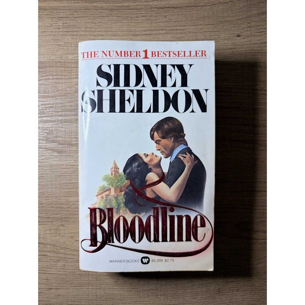 Sidney Sheldon Bloodline 1979 Warner Books First Printing Vintage Paperback
